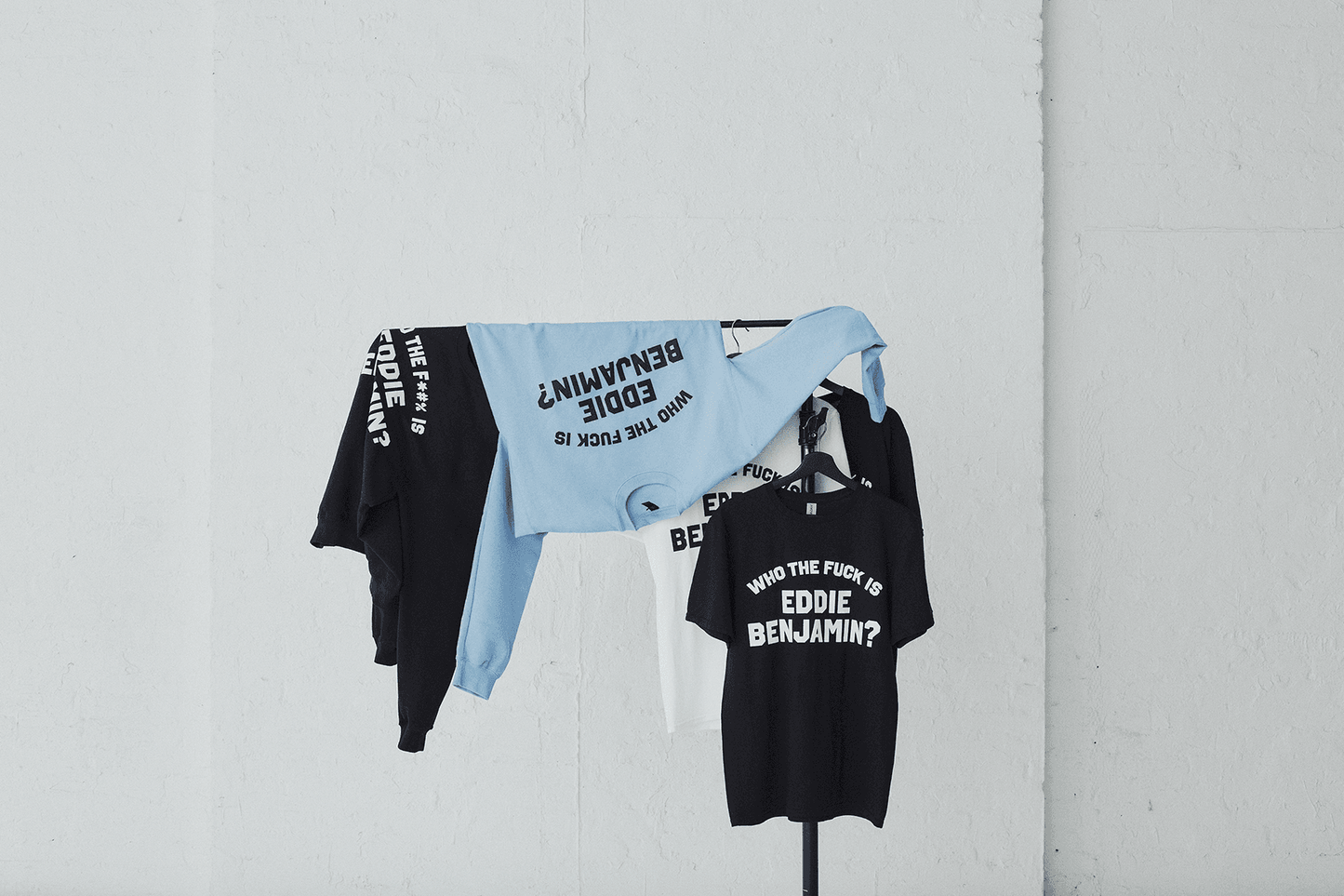 Who the Fuck is Eddie Benjamin White Crewneck